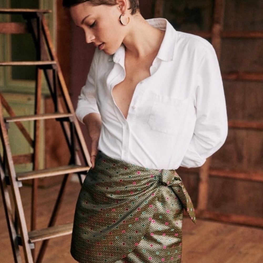 SOLD - Sezane Tomboy Shirt. Size 34 (2/XS)